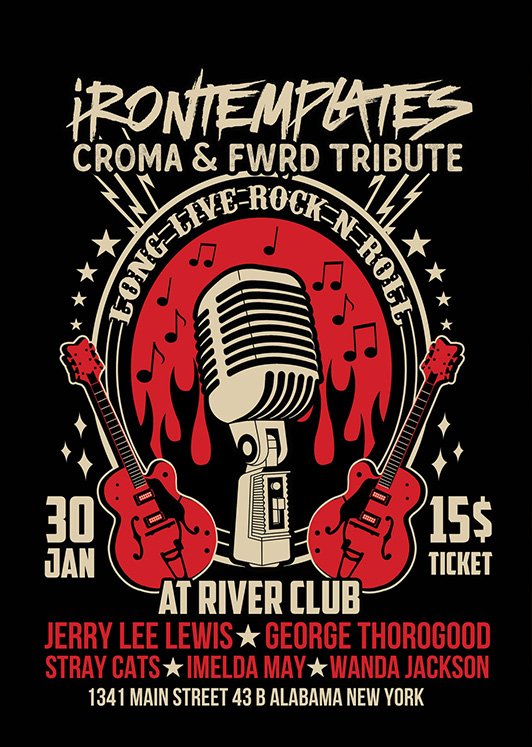 Guitar Heroes Flyer